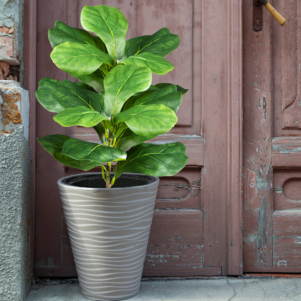 70-135cm Large Artificial Fidd – Ficus Lyrata Tree recenzja i cena
