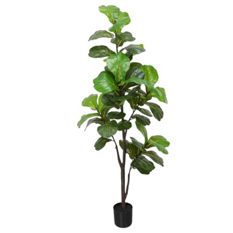 Artificial Fiddle Leaf Fig Tre – Ficus Lyrata Tree recenzja i cena