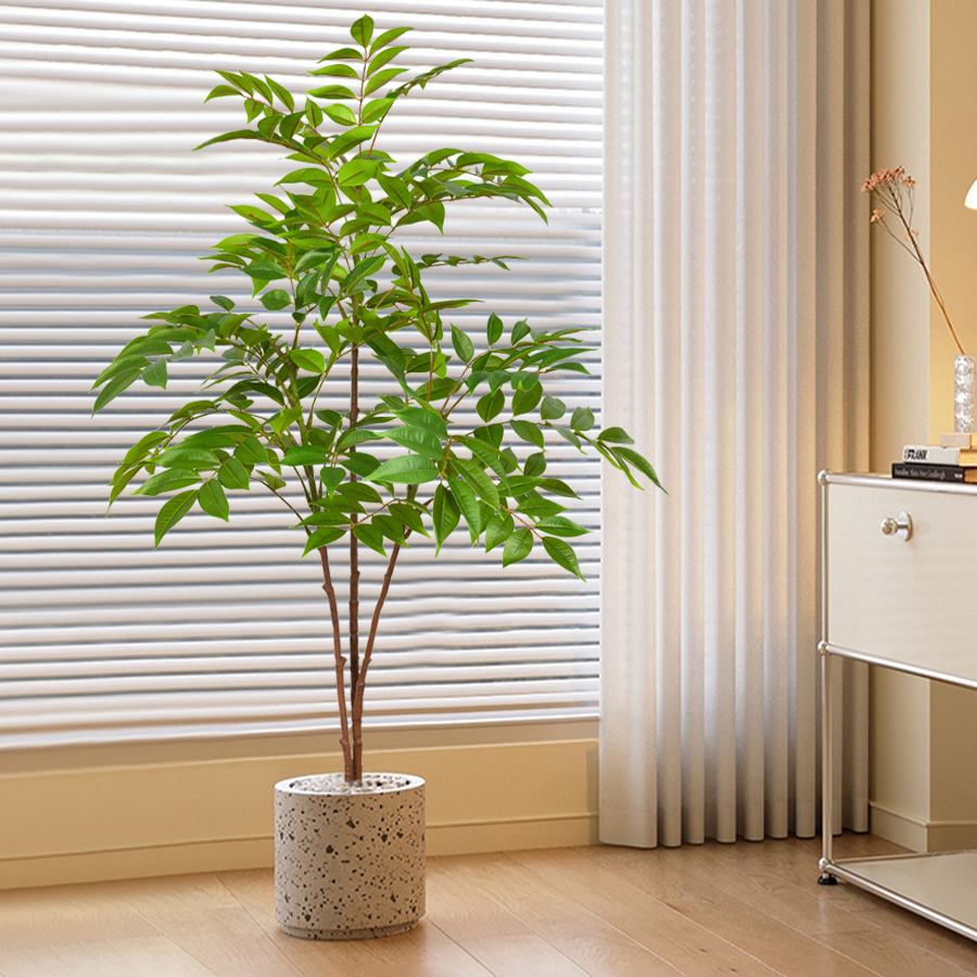 76-140cm Large Artificial Ficu – Ficus Lyrata Tree recenzja i cena