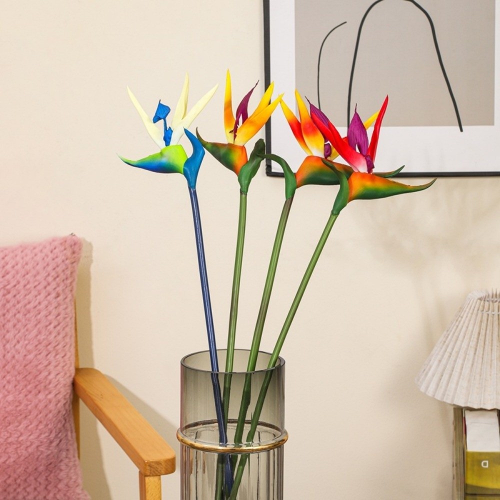 New Long Stem Artificial Bird  – Bird Paradise Strelitzia recenzja i cena