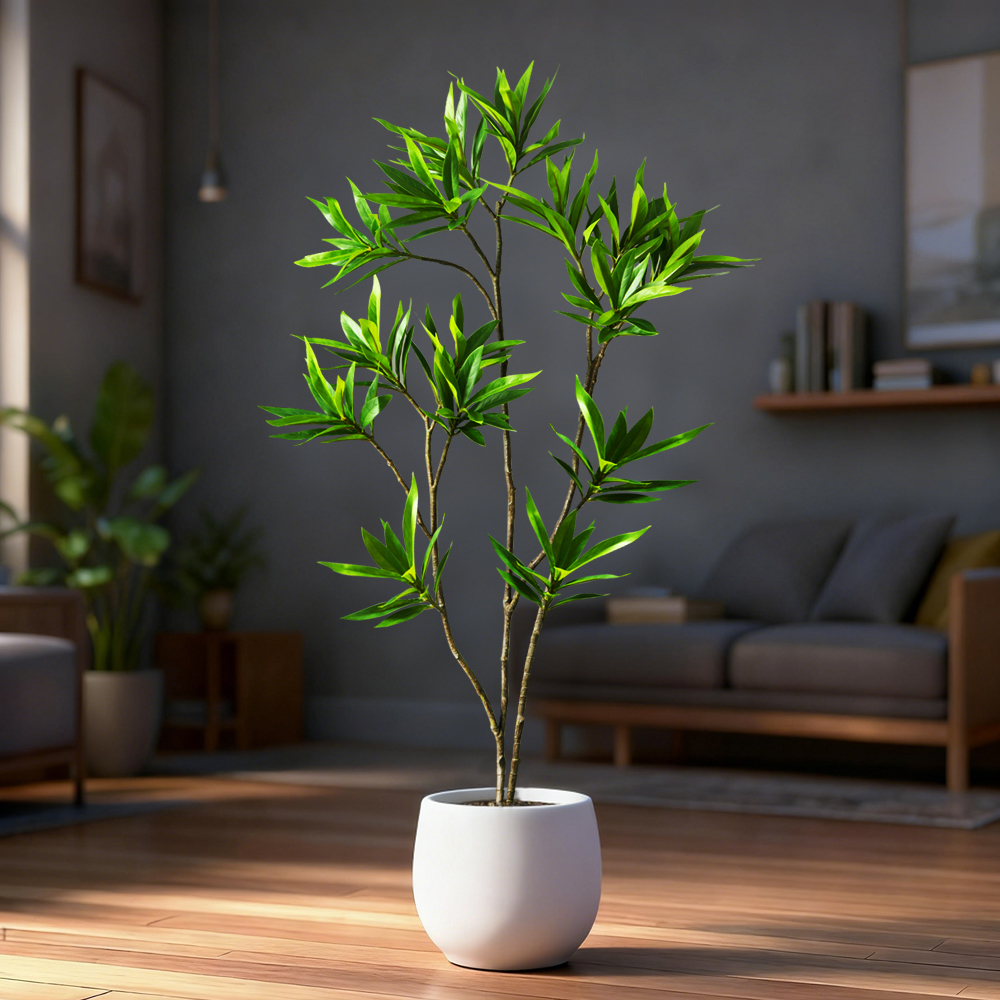 50-133cm Large Artificial Palm – Dracaena Marginata recenzja i cena