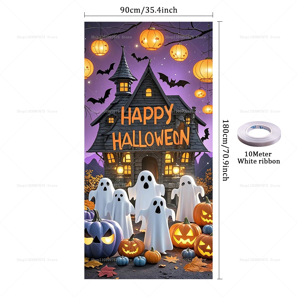 Happy Halloween Door Banner Ev – Spider Plant Hanging recenzja i cena