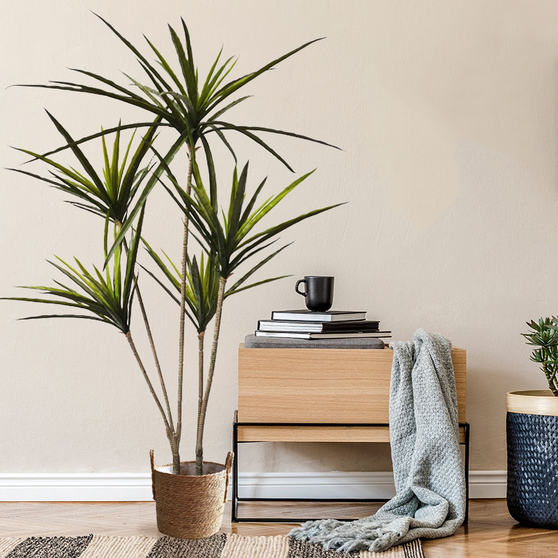 90-120cm Large Artificial Drac – Dracaena Marginata recenzja i cena