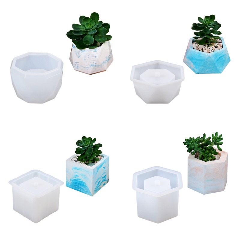 Succulent Flowerpot Silicone M – Echeveria Succulent recenzja i cena