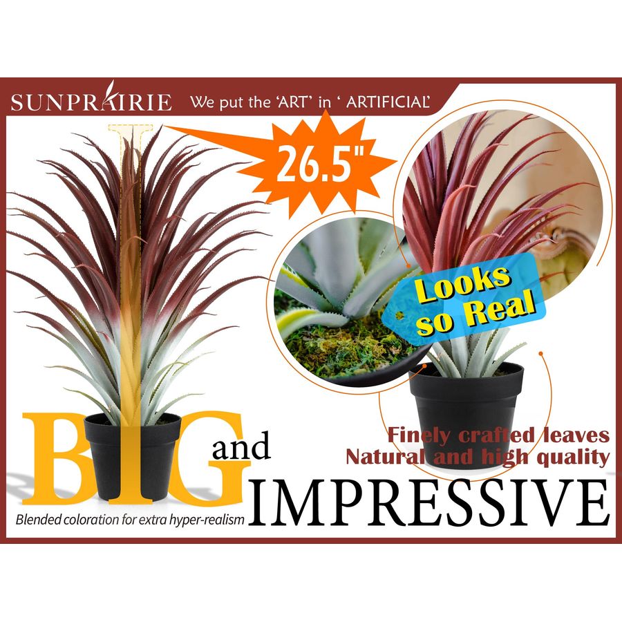 Hyper Realistic Big Red Artifi – Aloe Vera Pot recenzja i cena