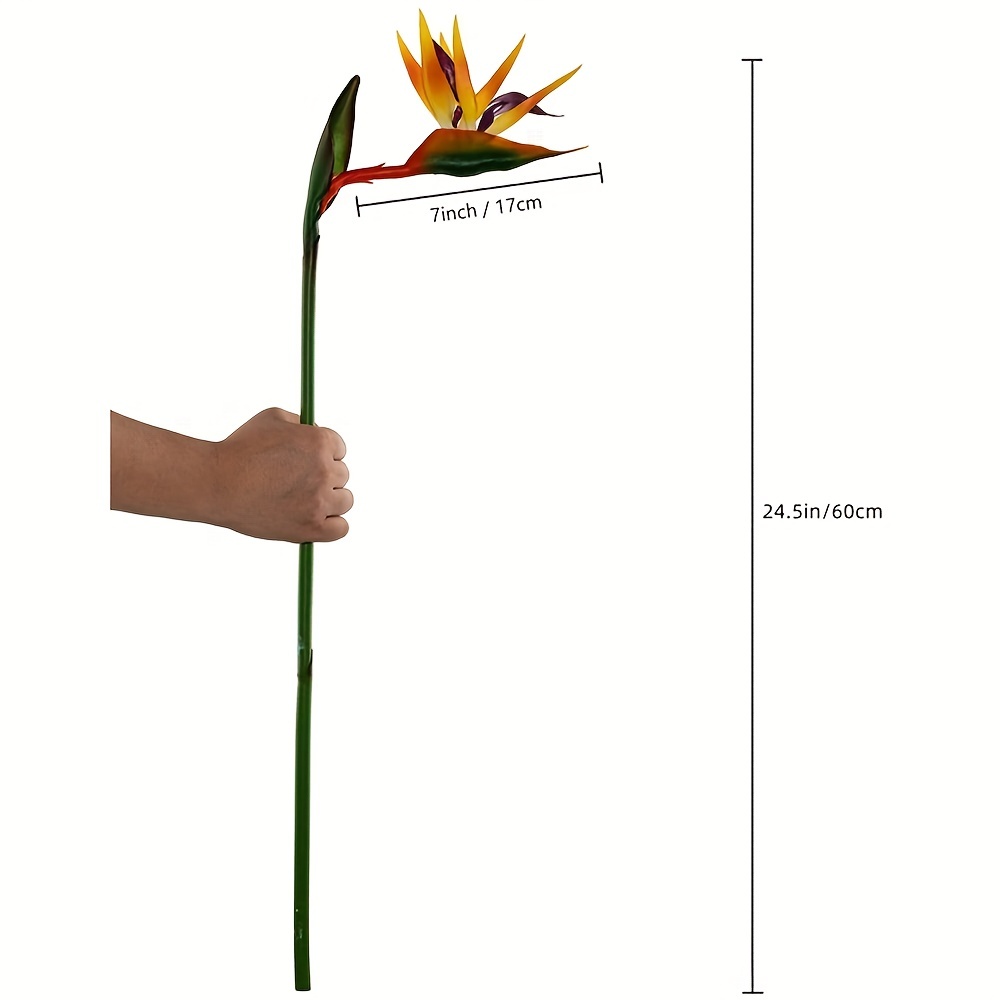 3pcs Artificial Bird Of Paradi – Bird Paradise Strelitzia recenzja i cena