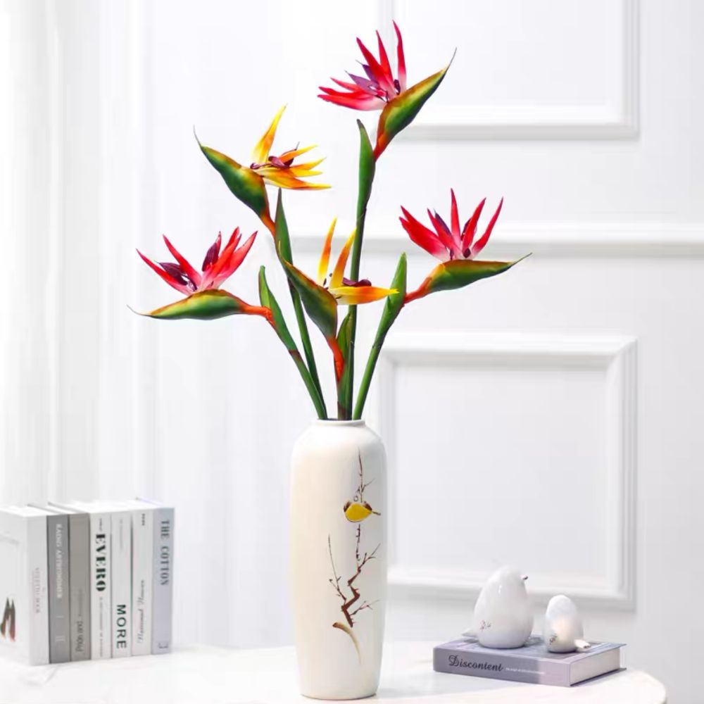 New Long Stem Artificial Bird  – Bird Paradise Strelitzia recenzja i cena