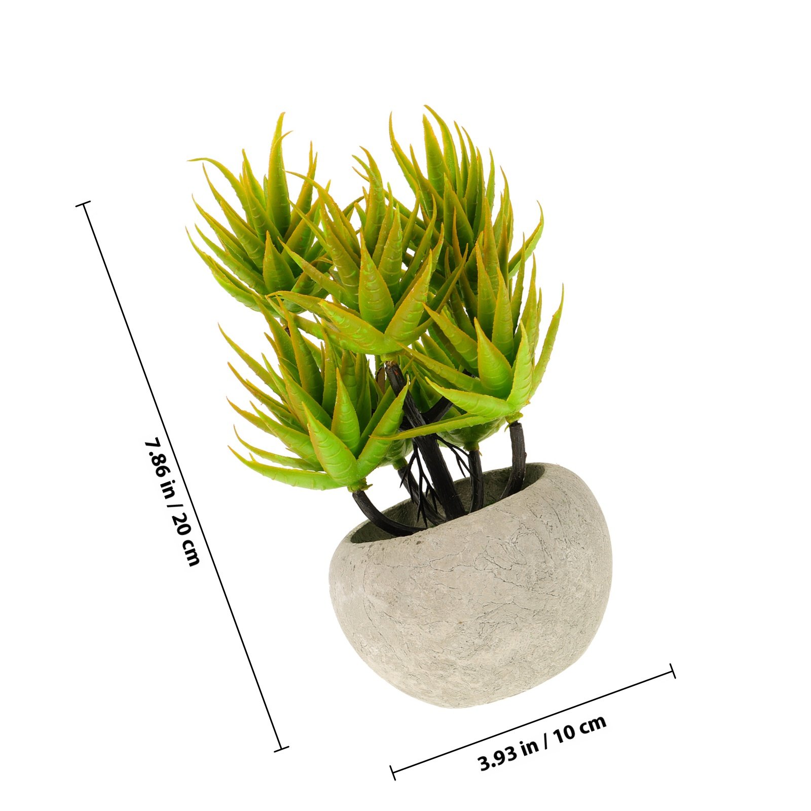 1 Piece Artificial Aloe Vera B – Aloe Vera Pot recenzja i cena