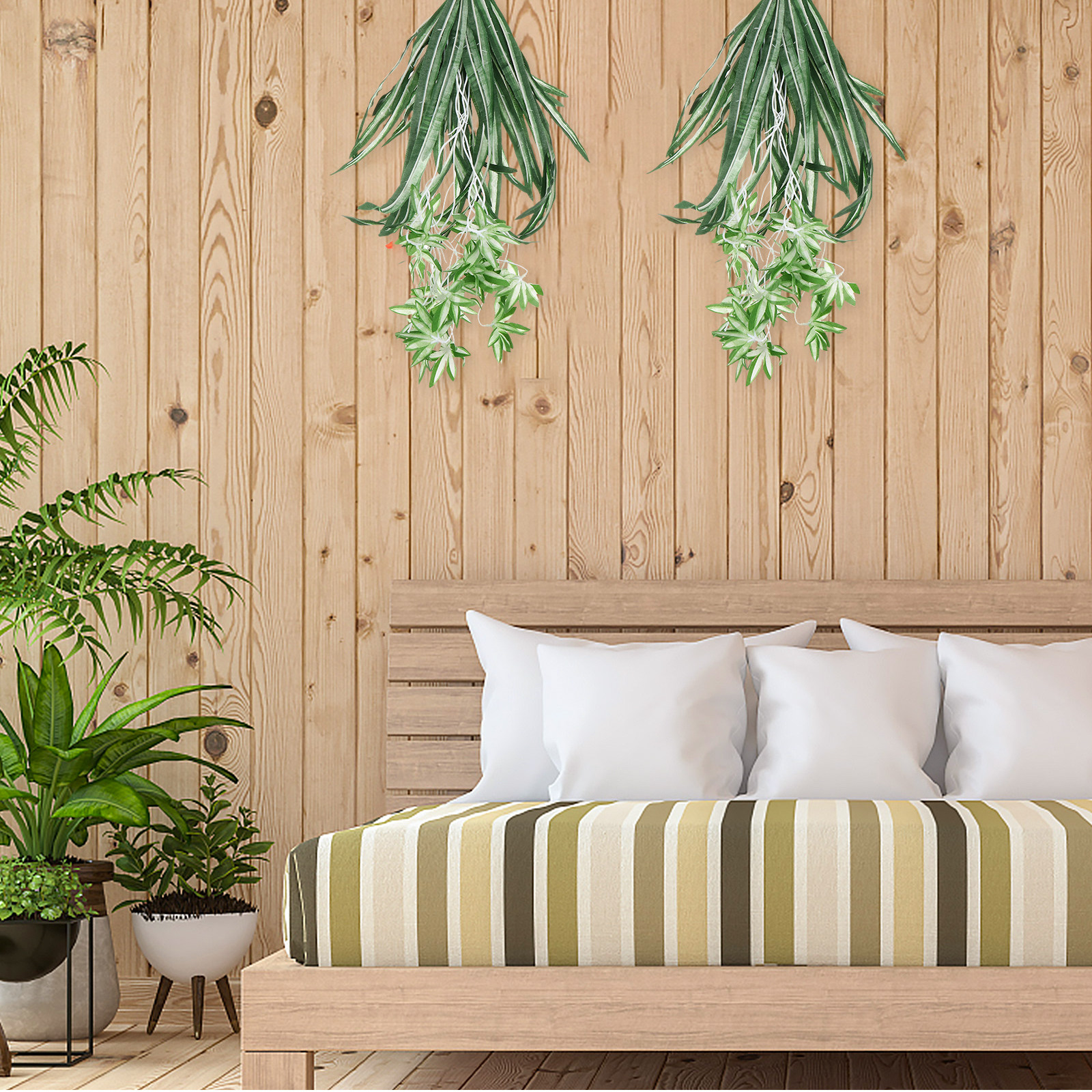 1Pcs Realistic Artificial Chlo – Spider Plant Hanging recenzja i cena