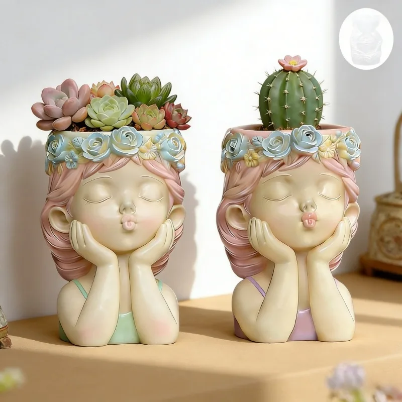 Pouting Girl With Flower Crown – Echeveria Succulent recenzja i cena