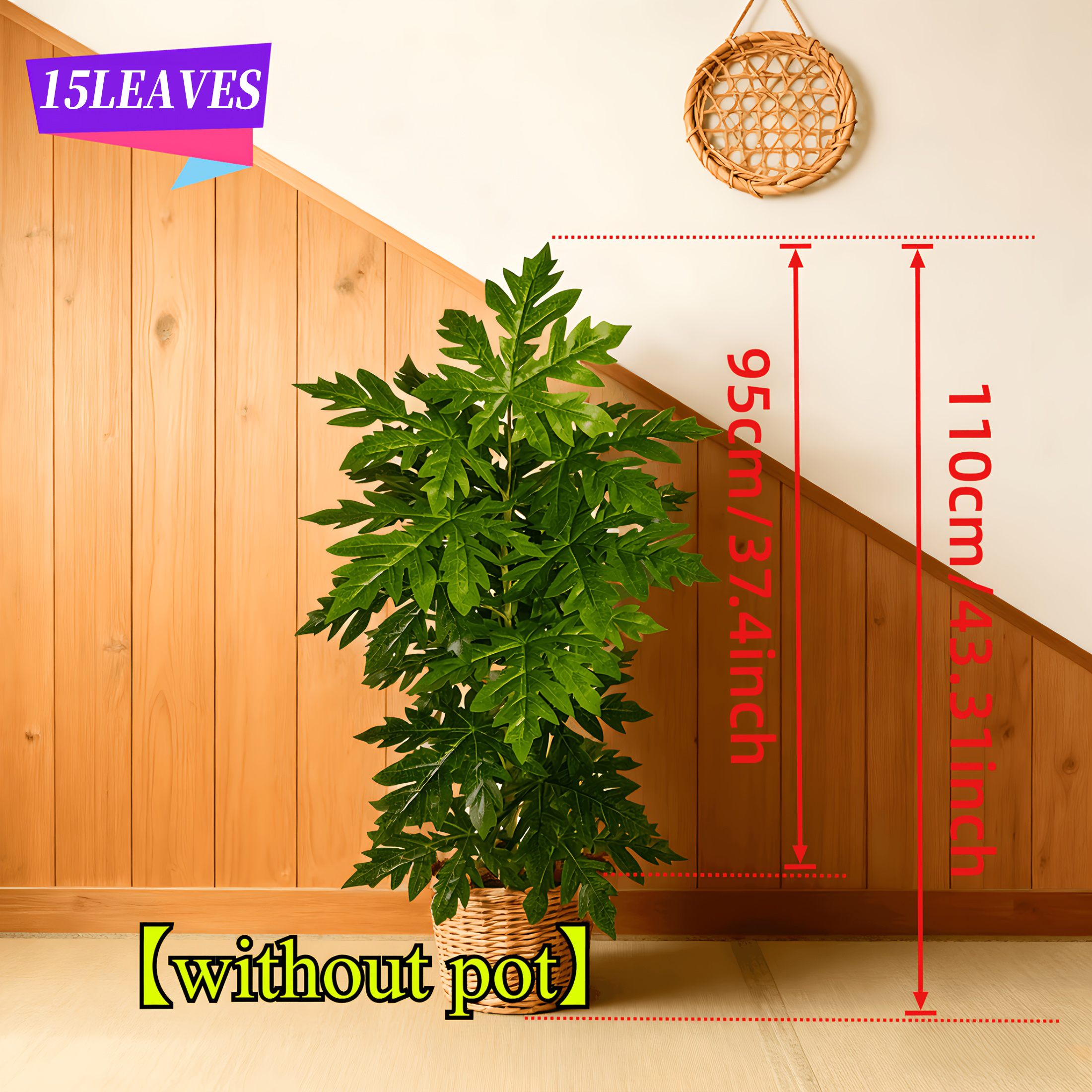 1Pcs Large Lifelike Artificial – Dracaena Marginata recenzja i cena
